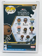 Load image into Gallery viewer, Black Panther 1122 Black Panther Wakanda Forever Marvel Collectors Corp Exclusive Funko Pop
