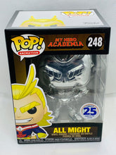 Load image into Gallery viewer, All Might (Chrome) Funimation Exclusive Funko Pop
