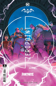 BATMAN FORTNITE ZERO POINT #5 -Cover A Deathstroke - 1st Print - Factory Sealed+Skin Code