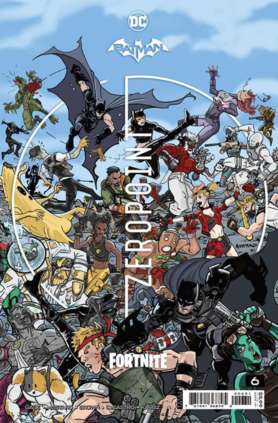 BATMAN FORTNITE ZERO POINT #6 -Cover C - 1st Print - Factory Sealed+Skin Code
