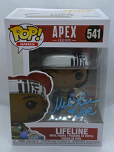 Load image into Gallery viewer, Lifeline - Apex Legends 541 Funko pop signed by Mela Lee
