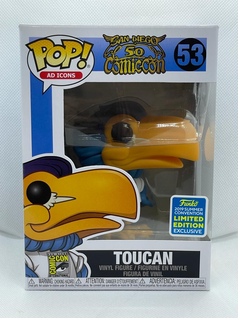 Toucan 53 San Diego Comic Con 50 years 2019 Summer Convention Exclusive Funko Pop