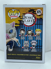 Load image into Gallery viewer, Inosuke Hashibira 875 Demon Slayer Flocked Special Edition Funko Pop
