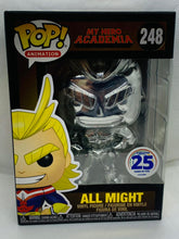 Load image into Gallery viewer, All Might (Chrome) Funimation Exclusive Funko Pop
