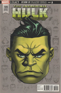 The Incredible Hulk 709 (Headshot variant) 2017