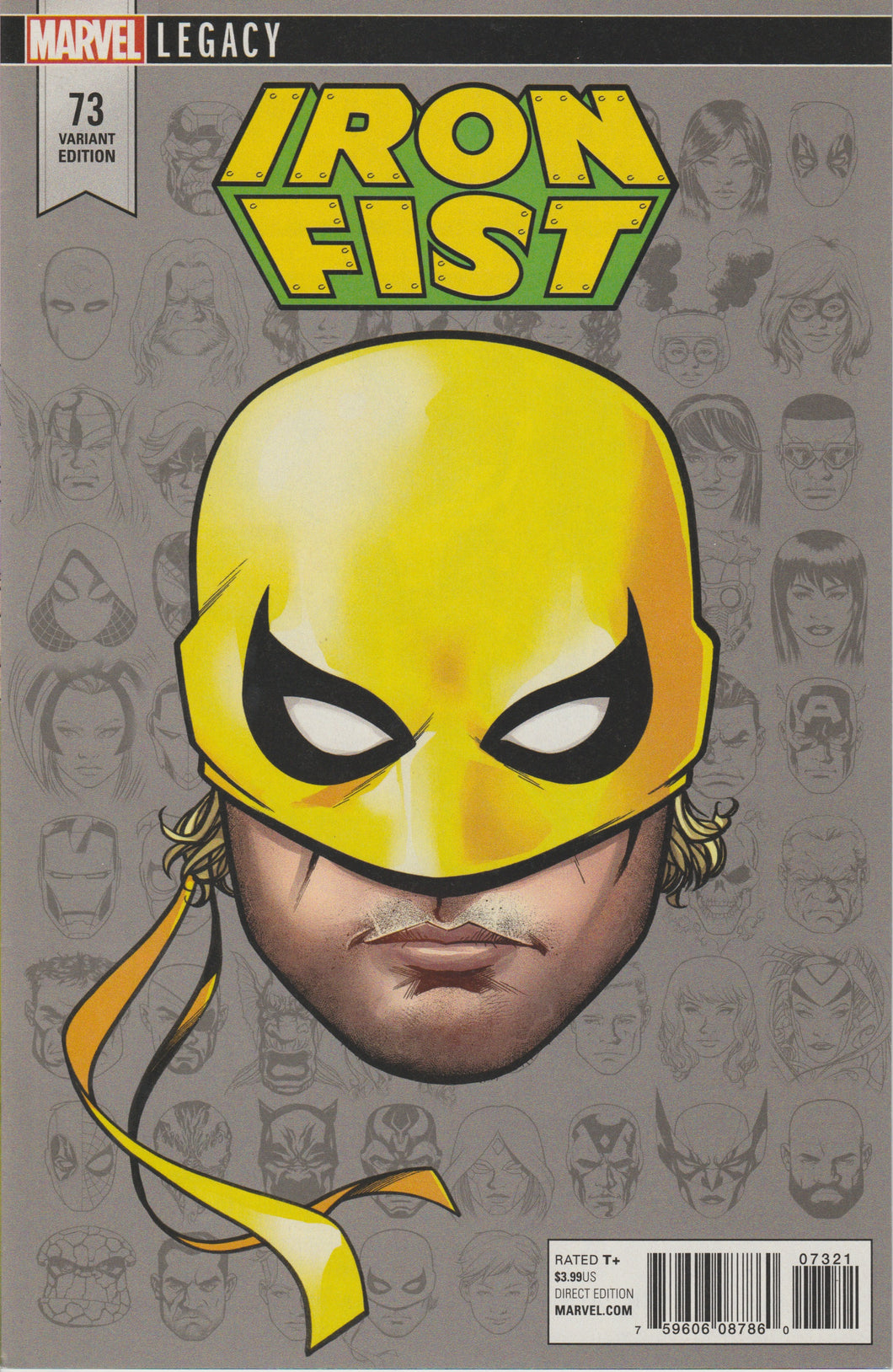 Iron Fist 73 (Headshot variant) 2017