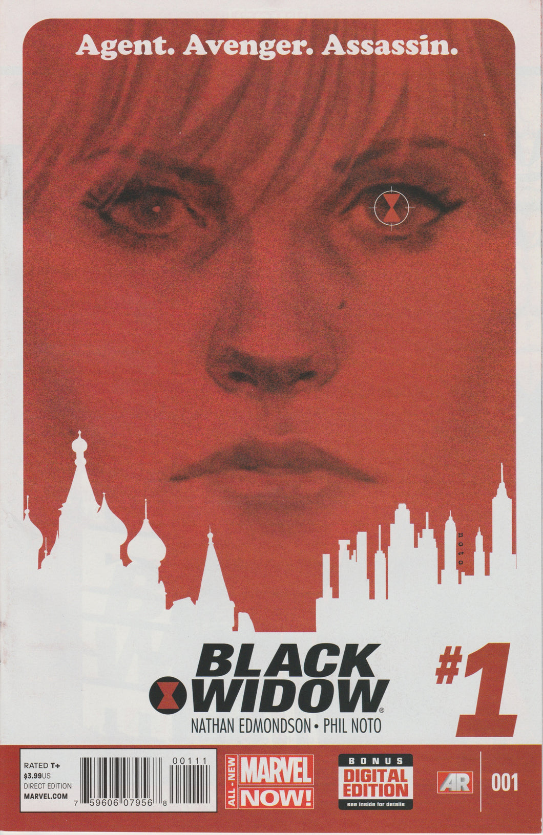 Black Widow 1 (Phil Noto cover) 2014