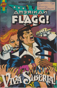Amerikan Flagg 11 signed by Howard Chaykin
