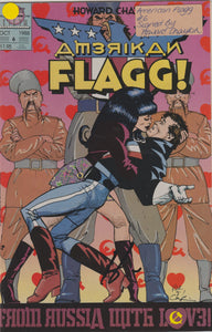 Amerikan Flagg 6 signed by Howard Chaykin