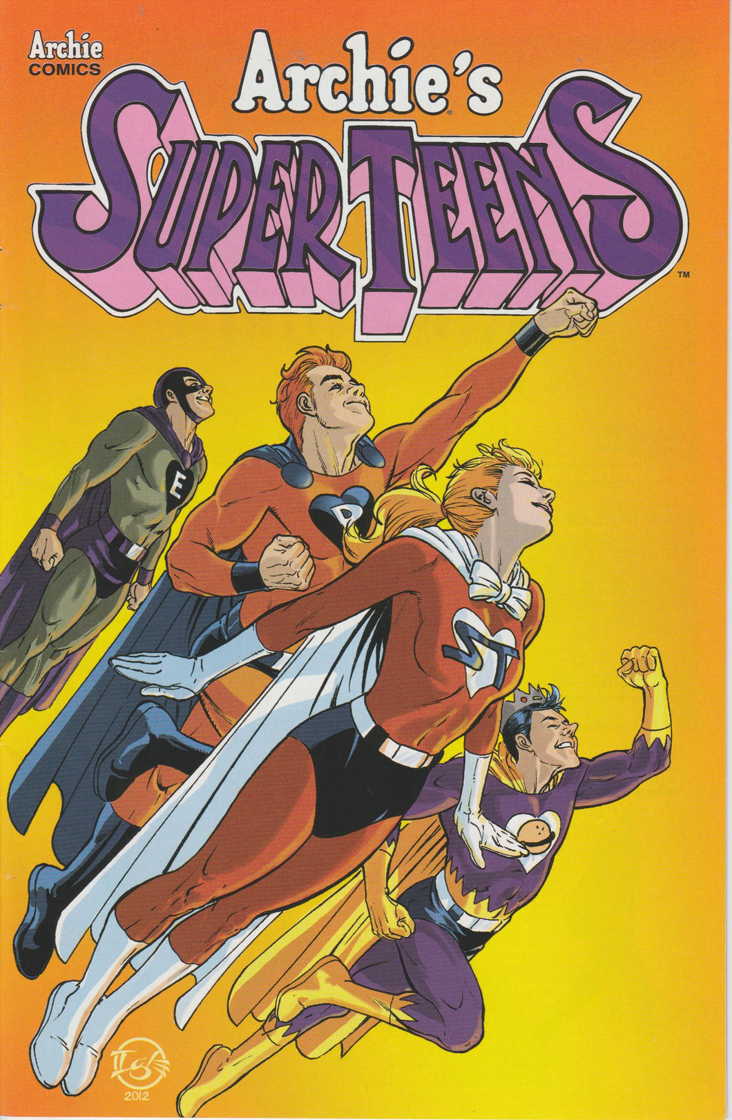 Archie's Superteens versus Crusaders #1 variant cover