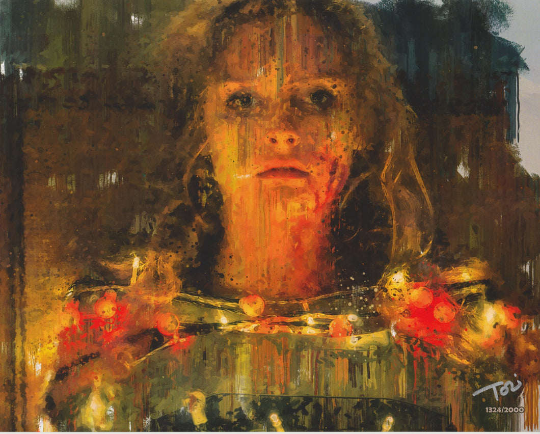 Better Watch Out Art print (Ashley) signed by Artist Tosi Shannen number 1324 of 2000