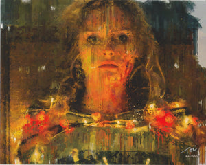 Better Watch Out Art print (Ashley) signed by Artist Tosi Shannen number 646 of 2000