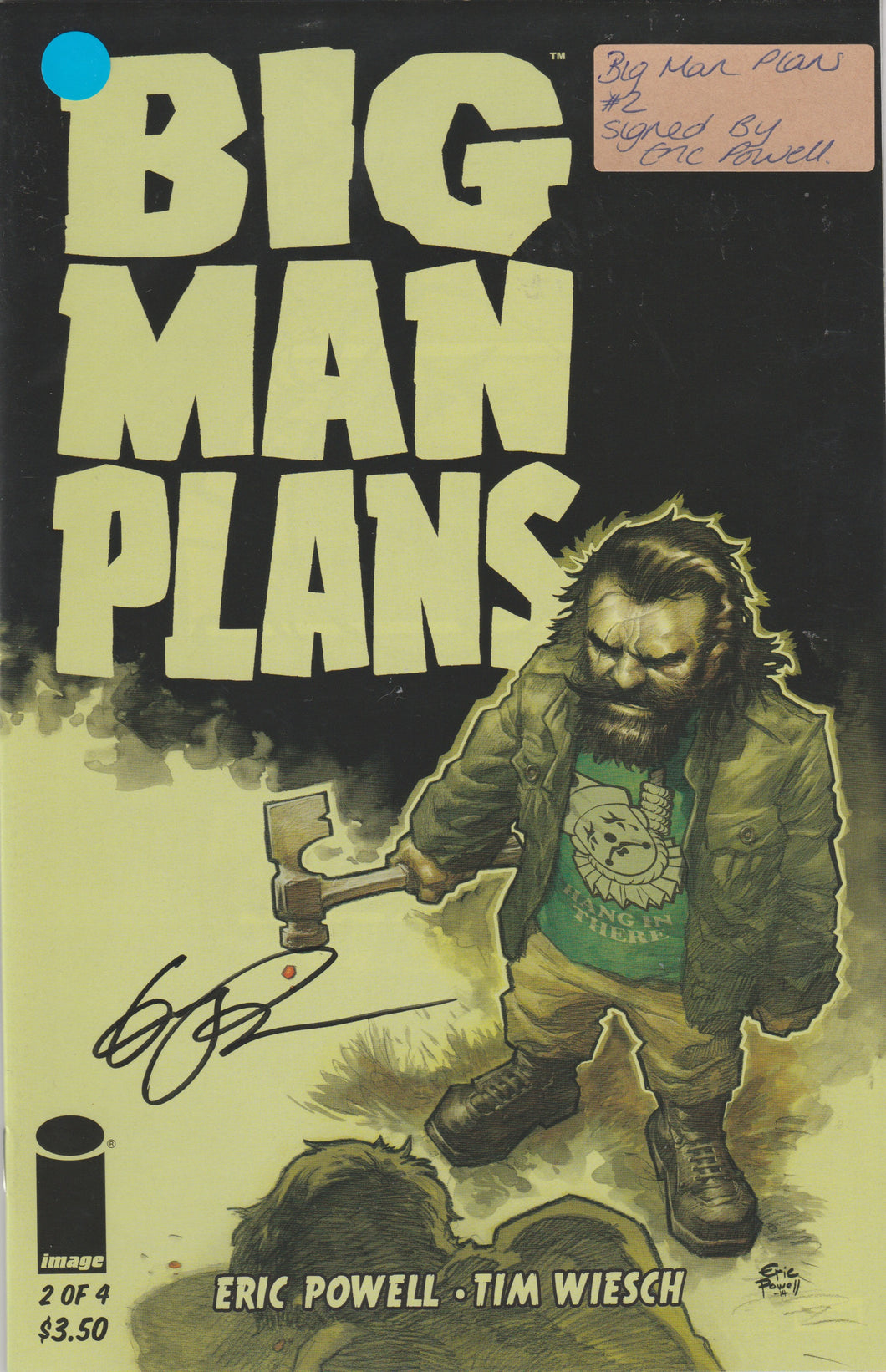 Big Man Plans 2 signed by Eric Powell