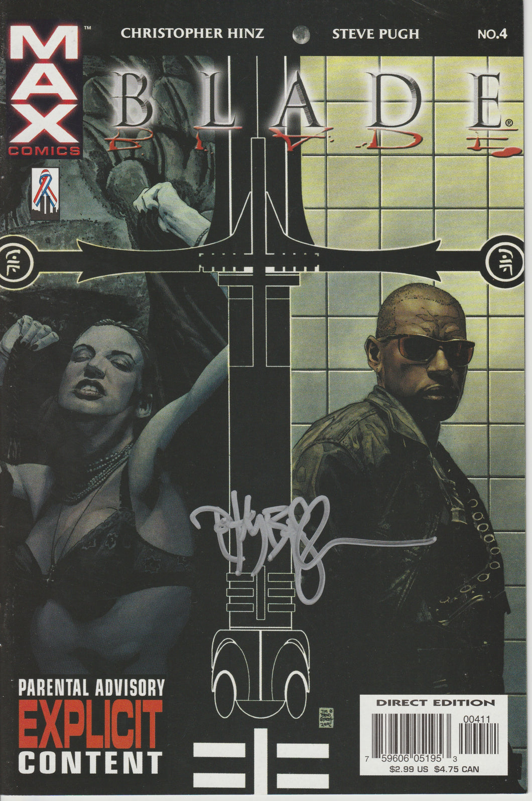 Blade #4 signed by Tim Bradstreet