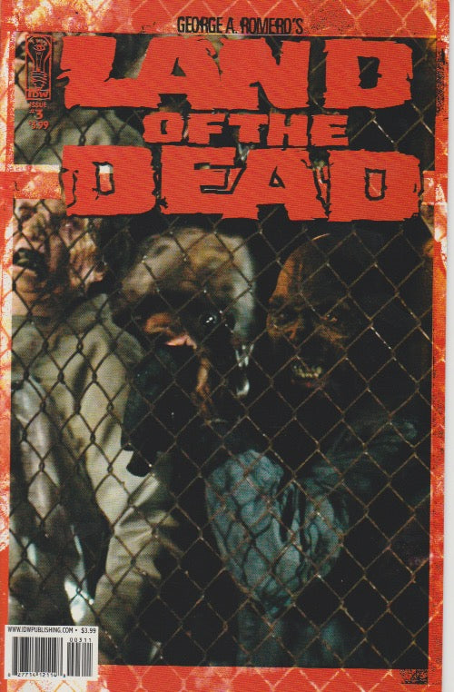 George A Romero's Land of the Dead #3 (Photo cover)