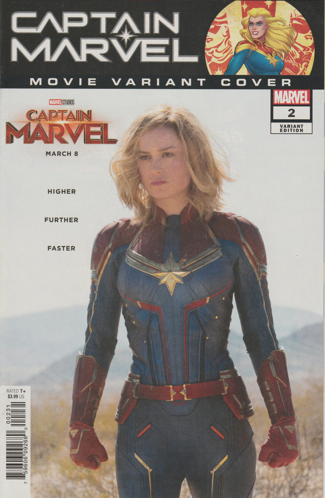 Captain Marvel #2 (Movie variant cover)