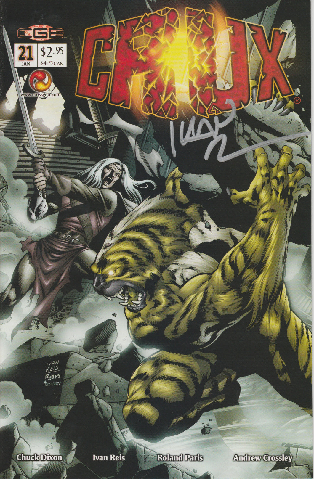 Crux #21 signed by Ivan Reiss