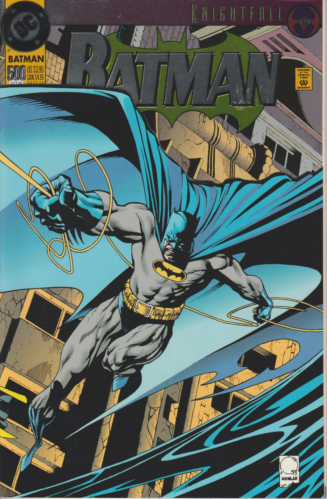 Batman 500 (Foil Cover) Key Issue