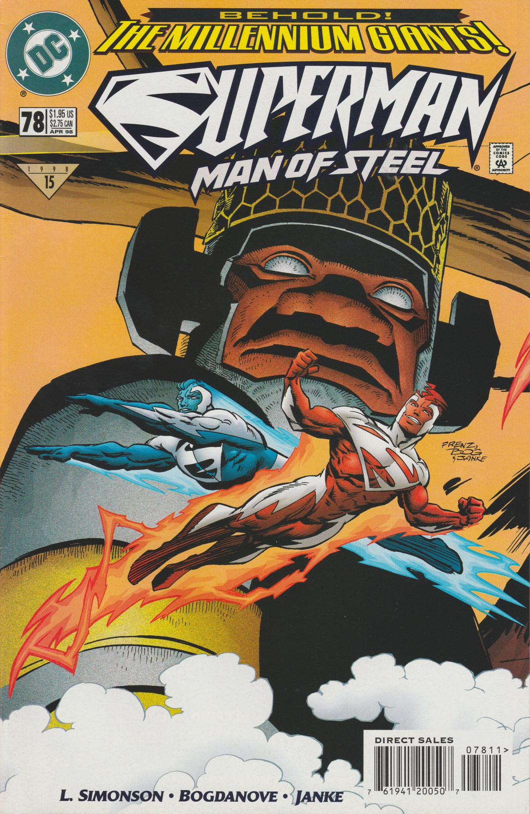 Superman Man of Steel 78 (1998)