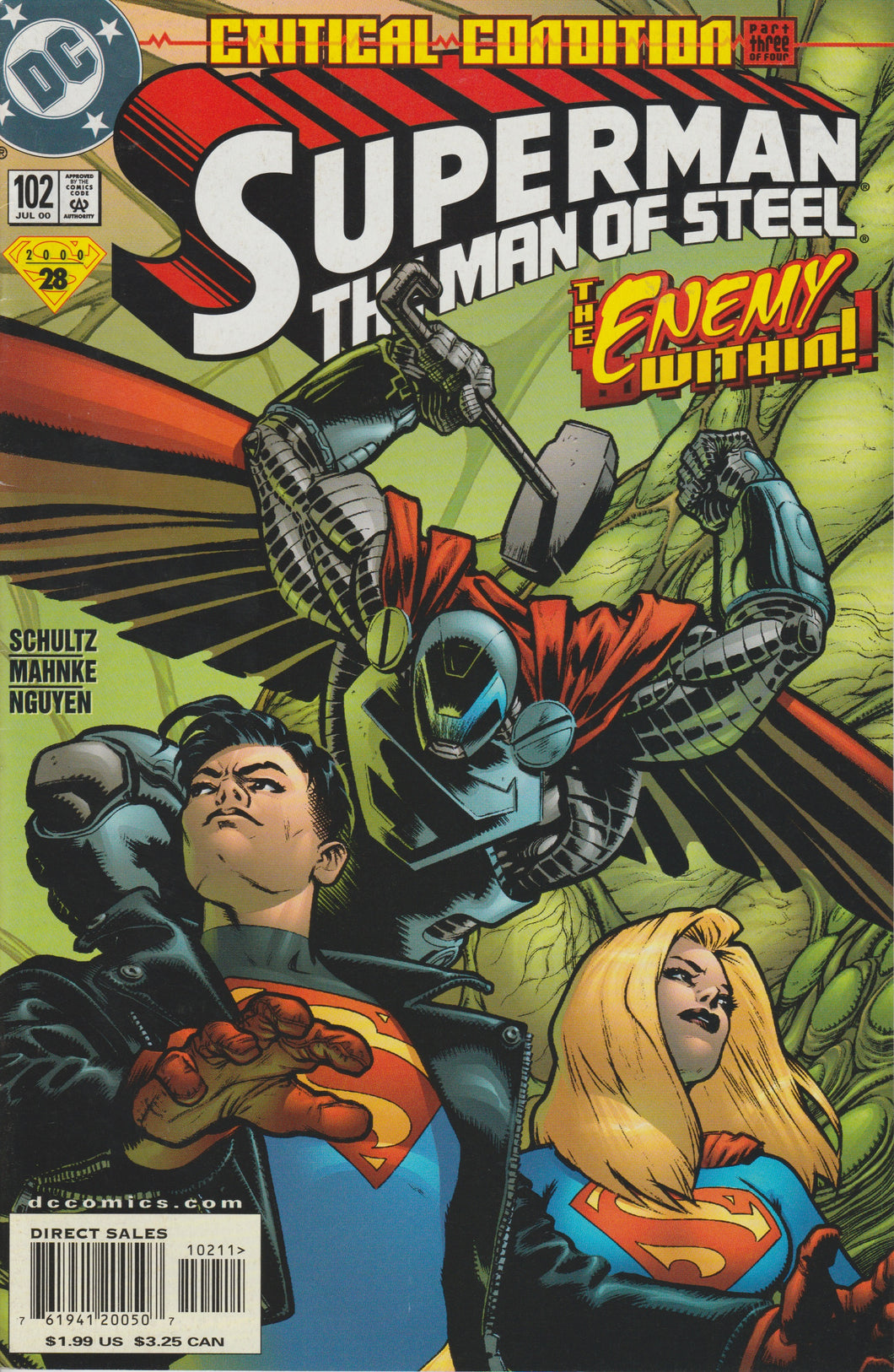 Superman Man of Steel 102 (2000)