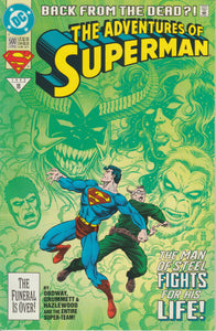 The Adventures of Superman 500 cover A (1993)