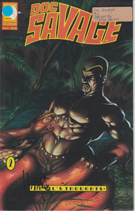 Doc Savage 2 Signed by Tony Harris