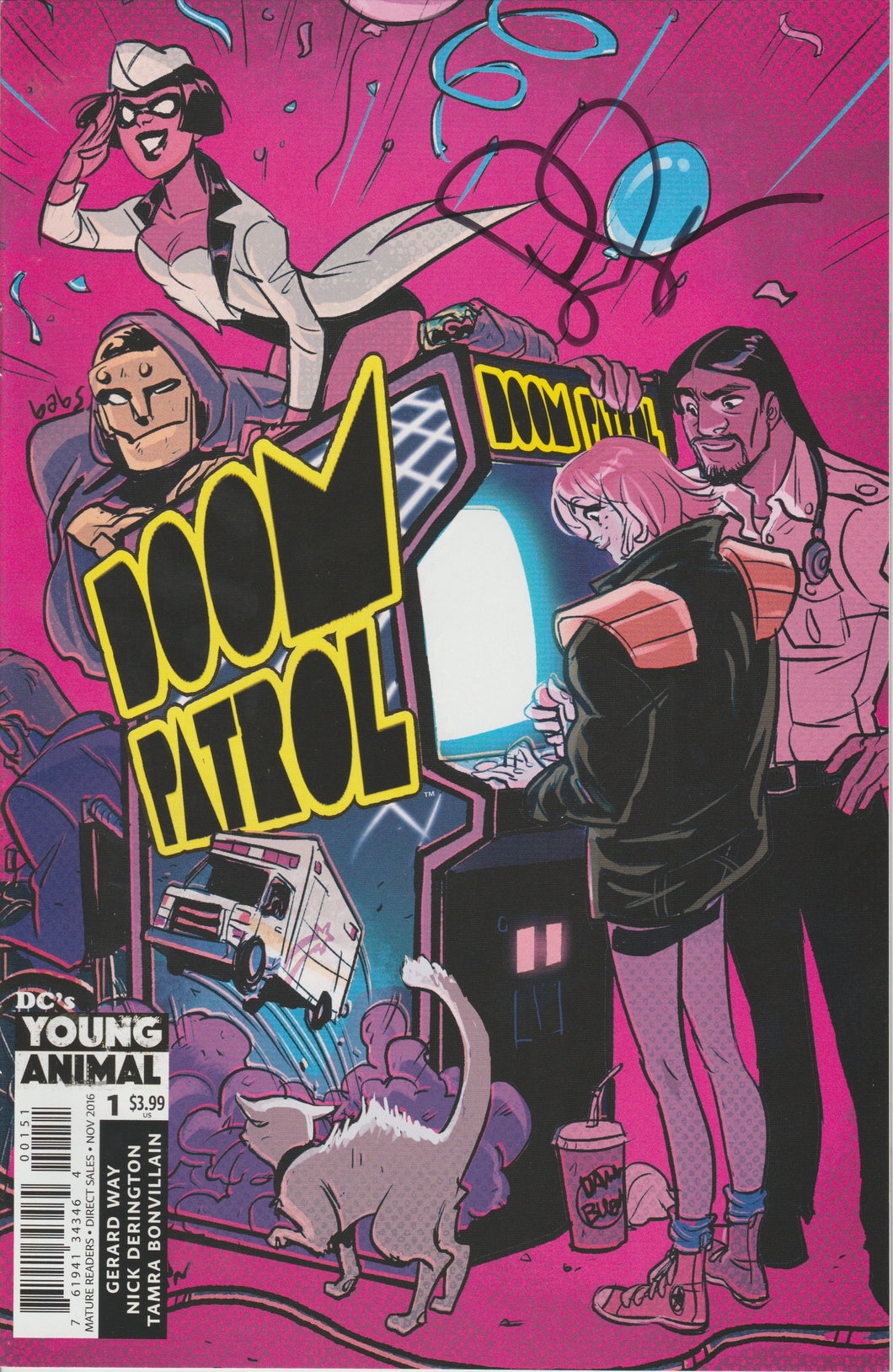 Doom Patrol #1 (Babs Tarr variant) signed by Babs Tarr