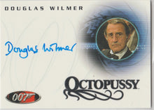 Load image into Gallery viewer, Douglas Wilmer as Jim Fanning in James Bond Octopussy signed trading card

