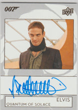 Load image into Gallery viewer, Anatole Taubman (Elvis) Quantum of Solace signed trading card

