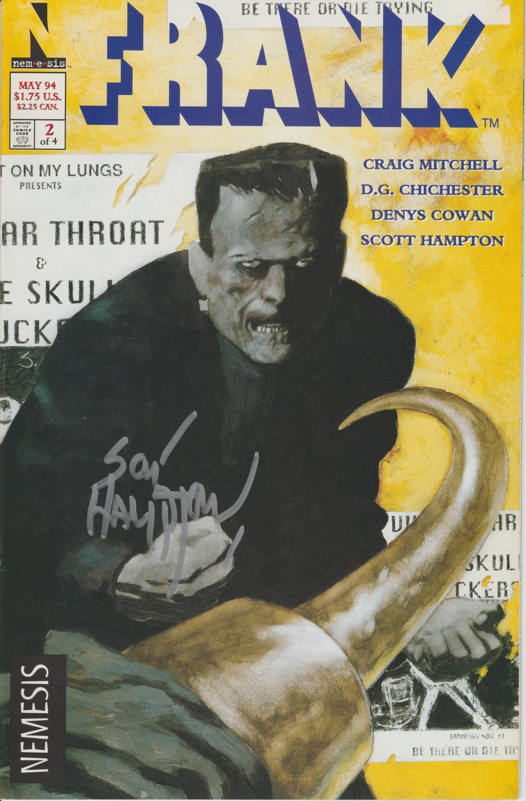 Frank #2 signed by Scott Hampton