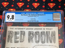Load image into Gallery viewer, CGC 9.8 - Red Room  #1 - 2nd Print Sketch Variant - Ed Piskor - Fantagraphic
