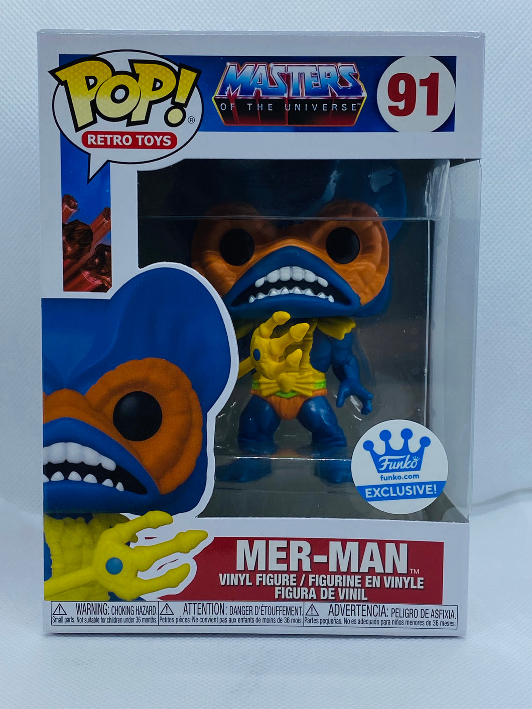 Mer-Man 91 Masters of the Universe Funko Shop Exclusive Funko Pop
