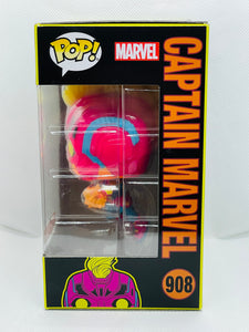 Captain Marvel 908 Black light Target Exclusive Funko Pop