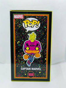 Captain Marvel 908 Black light Target Exclusive Funko Pop