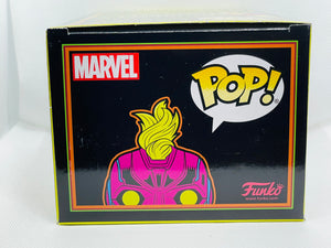 Captain Marvel 908 Black light Target Exclusive Funko Pop