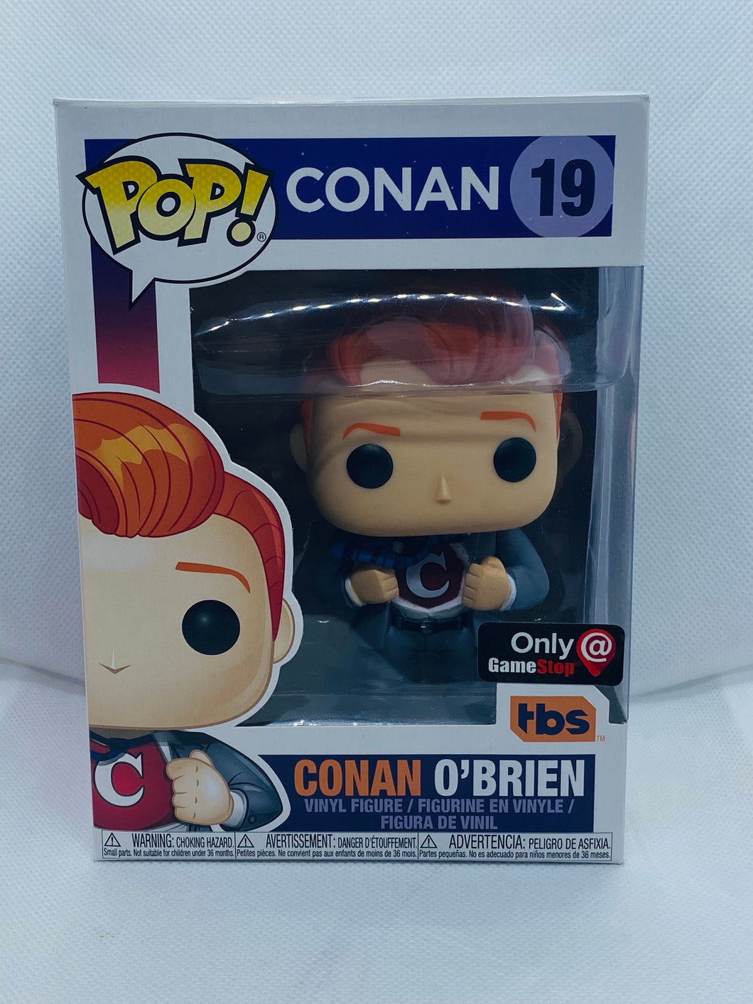Conan O'Brien 19 Funko Pop Gamestop Exclusive