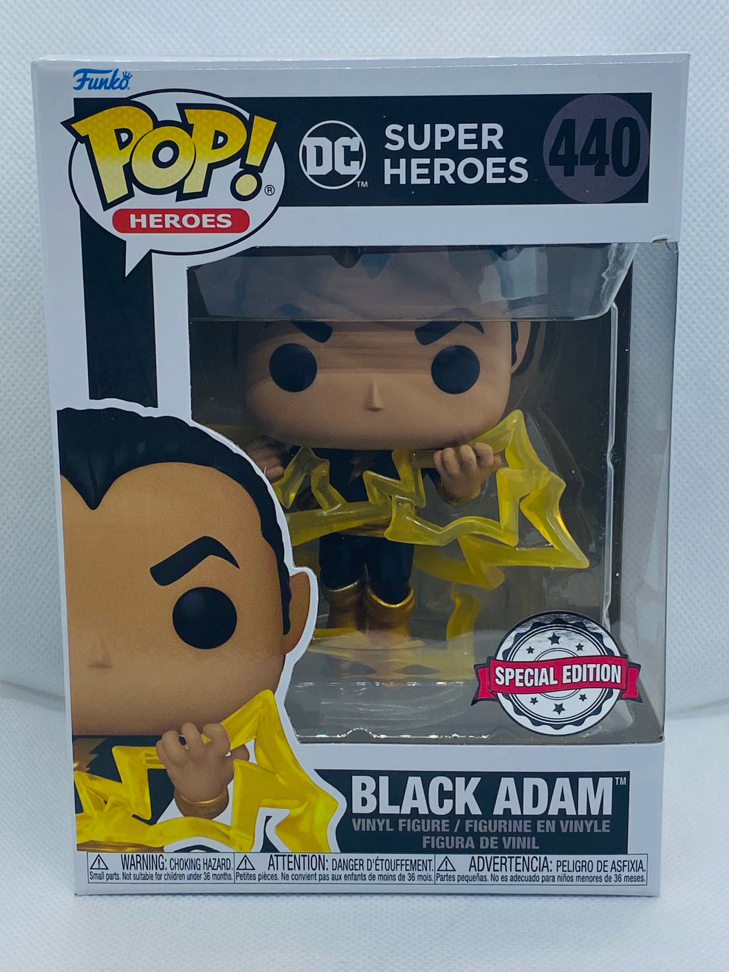 Black Adam 440 DC Super Heroes Special Edition Funko Pop