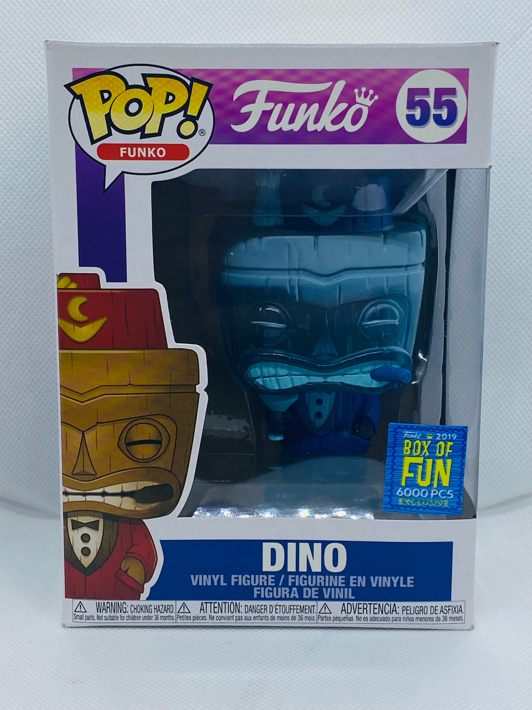 Dino 55 Funko 2019 Box of Fun Limited edition Exclusive  Funko Pop- limited to 6000 pcs