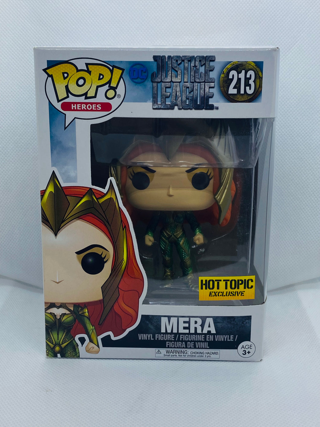 Mera 213 Justice League Hot Topic Exclusive Funko Pop