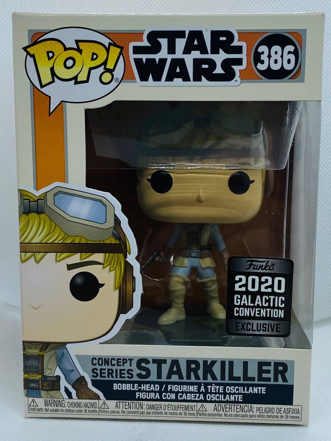Concept Series Starkiller 386 Star Wars 2020 Galactic convention exclusive funko pop