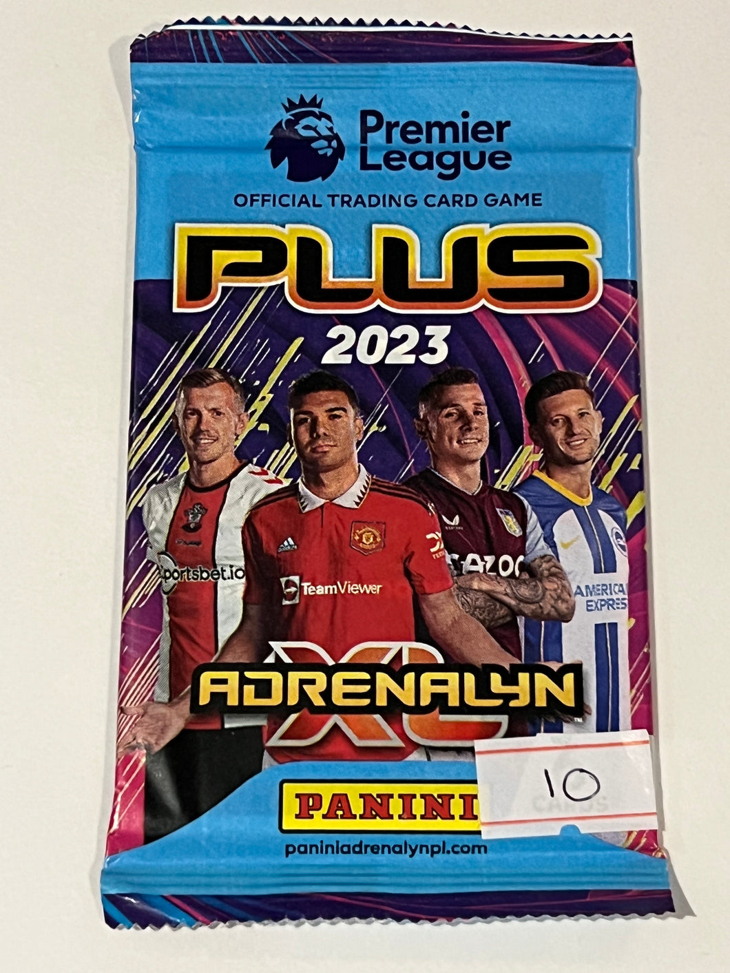 Premier League Plus 2023 standard pack (6 cards per pack)