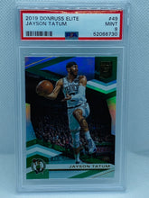 Load image into Gallery viewer, 2019 Donruss Elite Jayson Tatum #49 PSA 9
