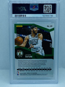 2019 Donruss Elite Jayson Tatum #49 PSA 9