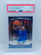 Load image into Gallery viewer, 2019 Panini Prizm DP #100 ZION WILLIAMSON PSA 7 NEAR MINT Duke University
