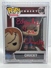 Load image into Gallery viewer, Chucky 1249 Bride of Chucky Funko Pop signed by Ed Gale
