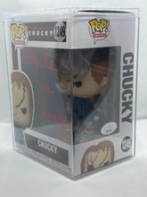 Load image into Gallery viewer, Chucky 1249 Bride of Chucky Funko Pop signed by Ed Gale
