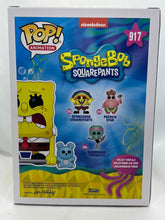 Load image into Gallery viewer, Spongebob weightlifter 917 Hot Topic Exclusive Funko Pop

