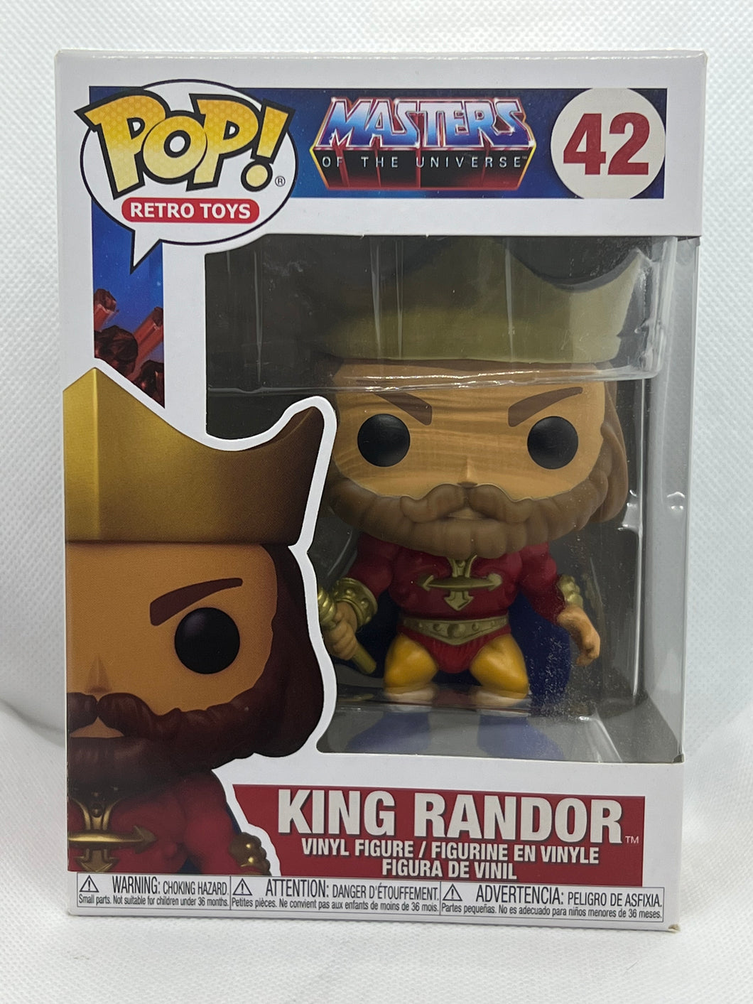 King Randor 42 Masters of the Universe Funko Pop