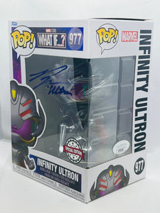 Infinity Ultron 977  What If? Special Edition Funko Pop signed by Ross Marquand