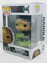 Load image into Gallery viewer, Harold (846) Scary Stories Funko Pop signed by Mark Steger
